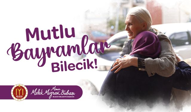 Bilecik Belediyesi Ramazan Bayramı Kutlama İlanı