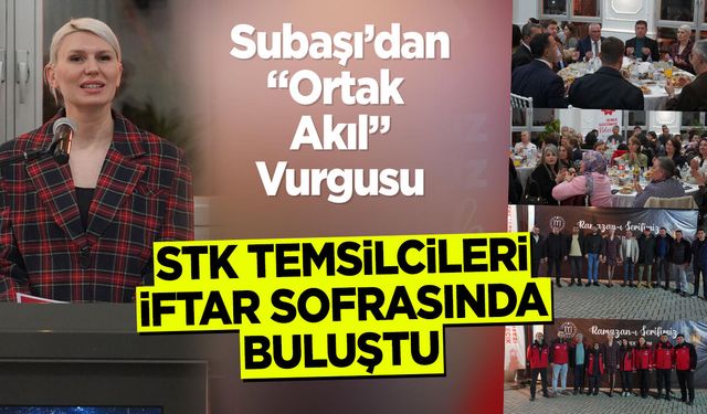 Bilecik’te STK Temsilcileri İftar Sofrasında Buluştu