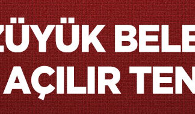 MAFSALLI, ÇİFT AÇILIR TENTE SATIN ALINACAKTIR