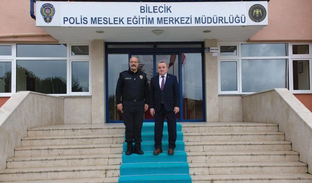 Kaymakam Öztürk’ten POMEM Müdürüne Hayırlı Olsun Ziyareti