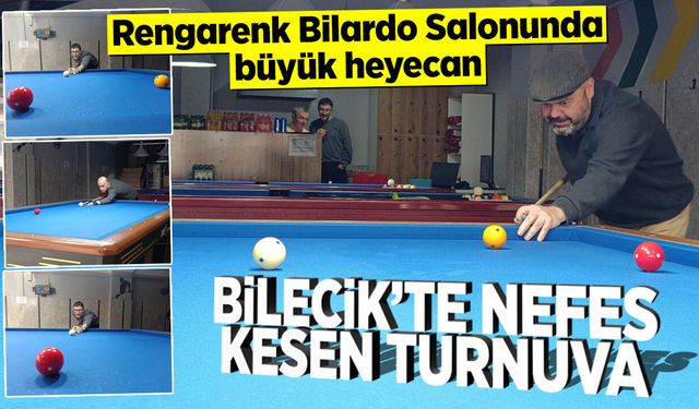 Bilecik'te nefes kesen turnuva