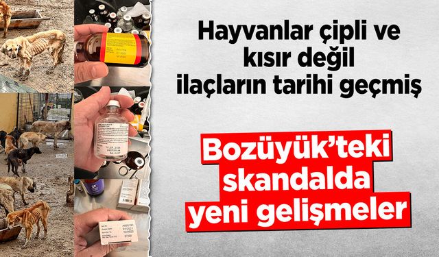 Hayvanlar çipli ve kısır değil, ilaçların tarihi geçmiş