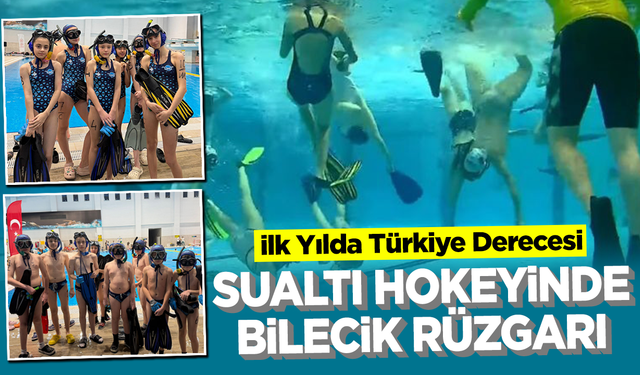Sualtı Hokeyinde Bilecik Rüzgârı: İlk Yılda Türkiye Derecesi