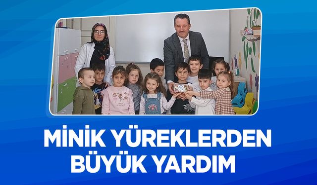 Minik Yüreklerden Büyük Yardım