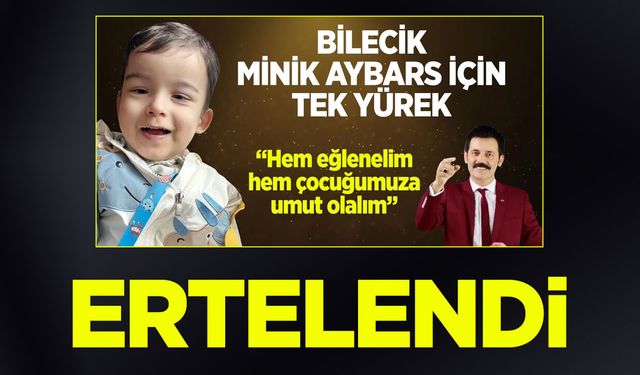 Aybars Kafur İçin Düzenlenecek “Umut Gecesi” Ertelendi