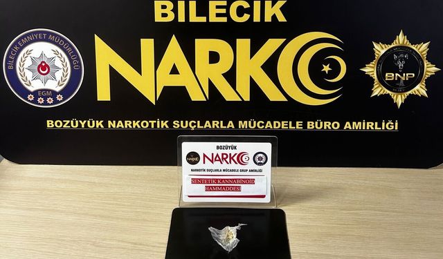 Bozüyük’te Uyuşturucu Operasyonu