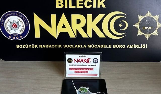 Bozüyük’te Uyuşturucu Operasyonu: 4 Şüpheli Yakalandı
