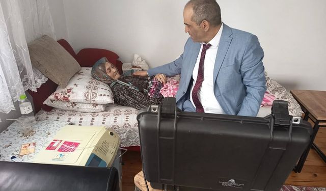 DEVLETİN ŞEFKATLİ ELİ VATANDAŞIN EVİNDE