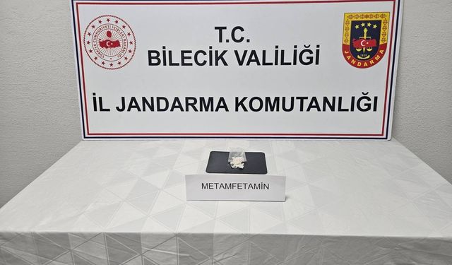 Üzerinde metamfetamin ile yakalandı
