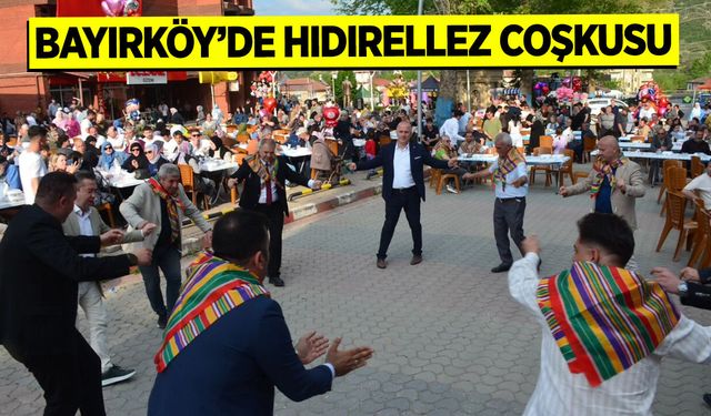 Bayırköy’de Hıdırellez Coşkusu