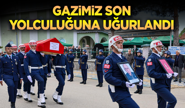 Kıbrıs Gazisi Hasan Gümüş Son Yolculuğuna Uğurlandı
