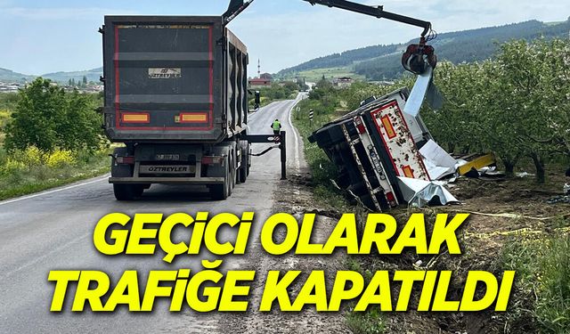 İznik–Pamukova Karayolu Geçici Olarak Trafiğe Kapatıldı