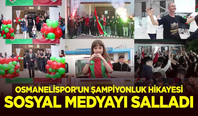 Osmanelispor’un Şampiyonluk Hikâyesi Sosyal Medyayı Salladı