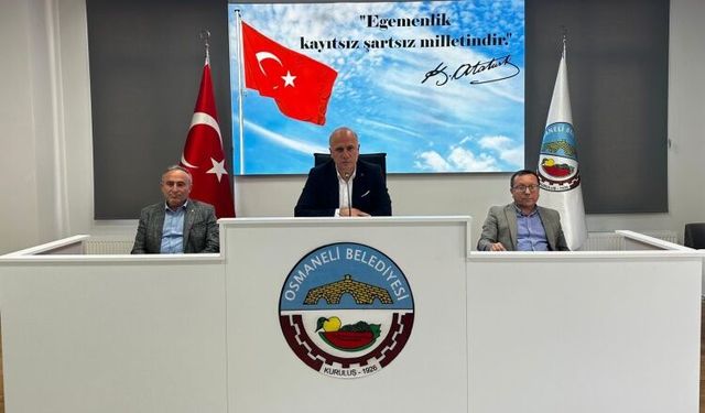 Osmaneli Belediyesi Mayıs Ayı Meclis Toplantısı Yapıldı