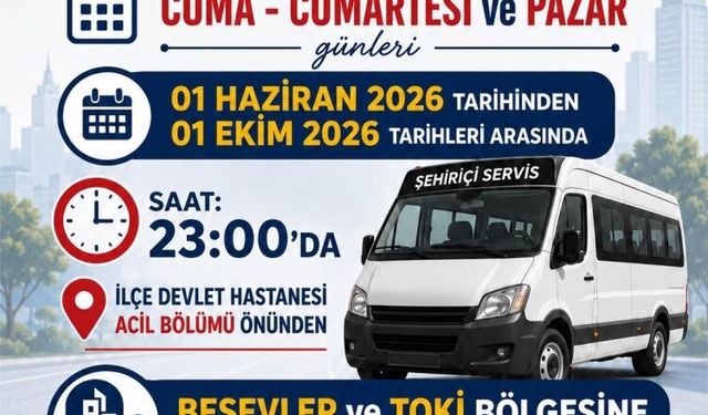 Osmaneli’de Gece Ulaşımına Yeni Düzenleme