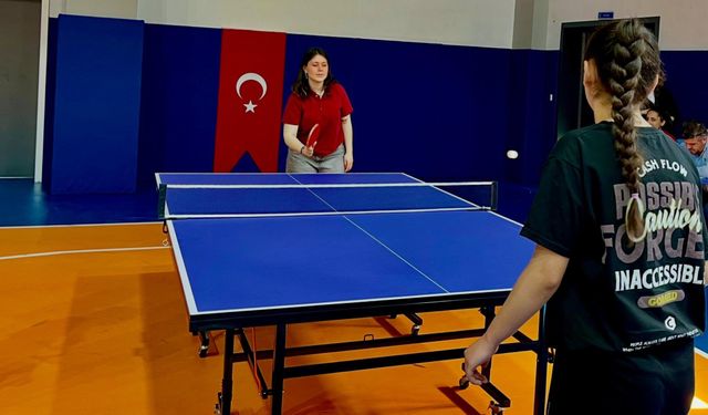 Pazaryeri’nde Liseler Arası Masa Tenisi Müsabakaları Tamamlandı