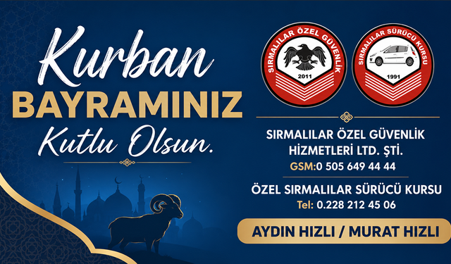 SIRMALILAR KURBAN BAYRAMI TEBRİĞİ