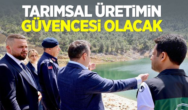 Vali Sözer’den Soğucakpınar Barajı’nda İnceleme