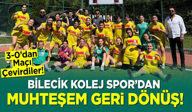 Bilecik Kolej Spor'dan Muhteşem Geri Dönüş