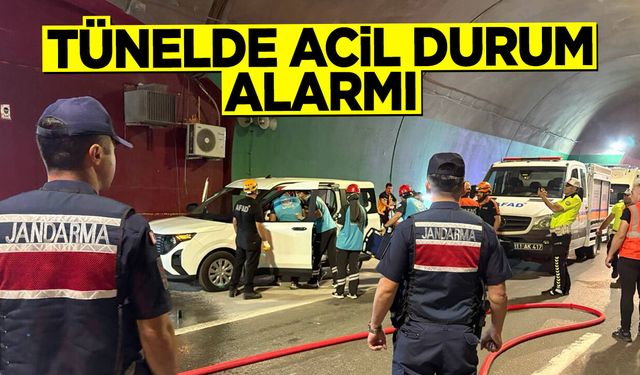 Osmangazi Tüneli’nde Nefes Kesen Acil Durum Tatbikatı