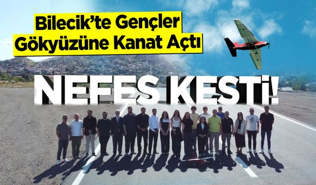 Bilecik'te İHA Festivali Nefes Kesti