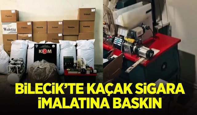 Kaçak Sigara İmalatına Baskın