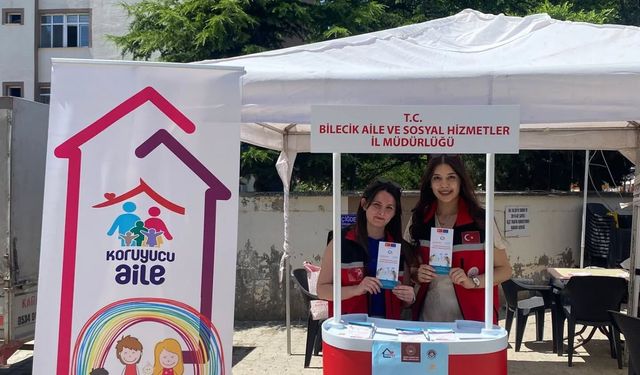 Kiraz Festivali’nde Koruyucu Aile Tanıtım Standı Açıldı