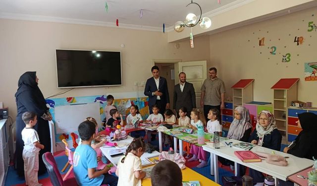 Kaymakam Kara'dan Merkez Kur'an Kursu'na Ziyaret