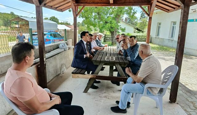 Kaymakam Kara, Dülgeroğlu Köyü'nde Vatandaşlarla Buluştu