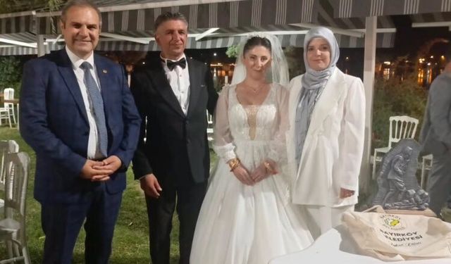 Başkan Dilsiz, Nermin ve Ali’nin Mutluluğuna Ortak Oldu