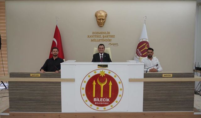 Bilecik Belediyesi Temmuz Ayı Meclis Toplantısının İkinci Birleşimi Yapıldı