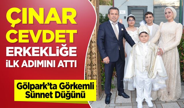 Çınar Cevdet Erkekliğe İlk Adımını Attı