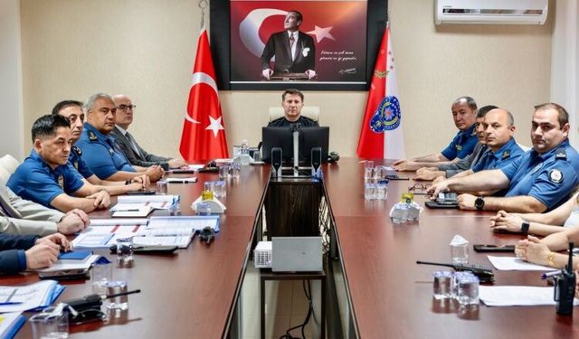 Emniyette güvenlik toplantısı