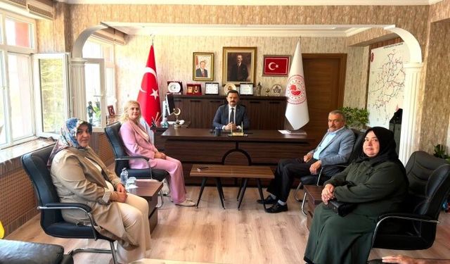 Kaymakam Titiz’e Siyasi Partilerden Hayırlı Olsun Ziyaretleri