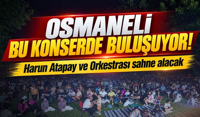 Osmaneli Bu Konserde Buluşuyor!