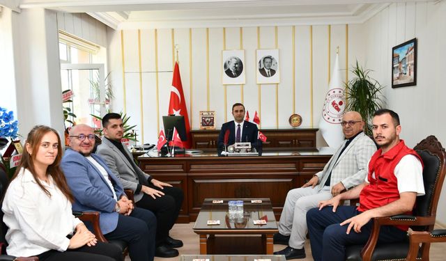 Osmaneli Kaymakamı Tahir Yılmaz’a Hayırlı Olsun Ziyaretleri Sürüyor