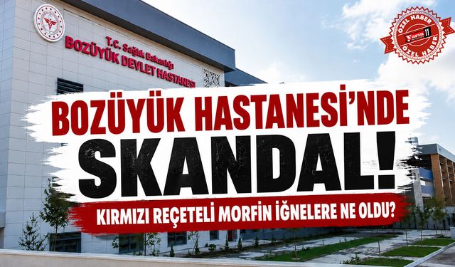 Bozüyük Hastanesi’nde Skandal! Kırmızı reçeteli ilaçlara ne oldu?