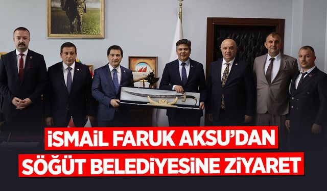 Genel Başkan Yardımcısı Aksu’dan Söğüt Belediyesine Ziyaret