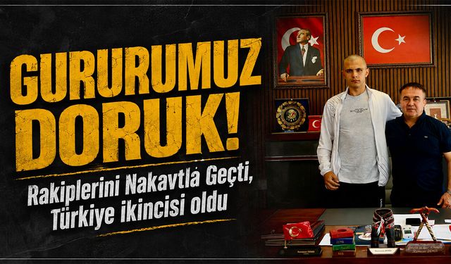 Doruk Yılmaz’dan Türkiye İkinciliği