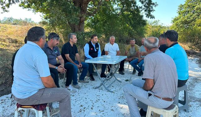 Kaymakam Yılmaz Sarıyazı Köyü’nde Çalışmaları İnceledi