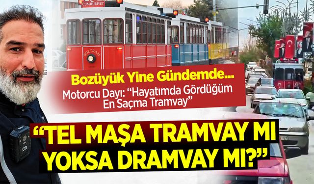Bozüyük Yine Gündemde: “Tel Maşa Tramvay mı Yoksa Dramvay mı?"