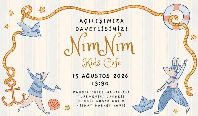 Nım Nım Kids Cafe Açılıyor