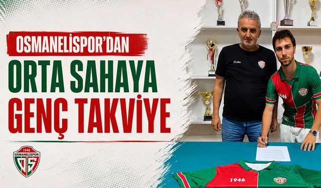 Osmanelispor’dan Orta Sahaya Genç Takviye