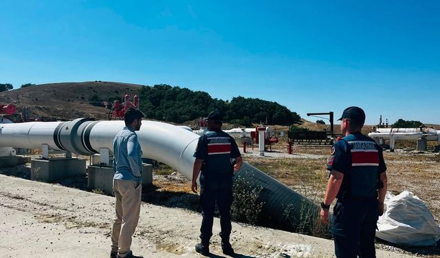 Söğüt’te NATO boru hattı ve göletlerde güvenlik denetimi