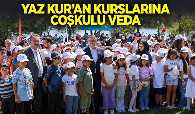 Yaz Kur’an Kurslarına Coşkulu Veda