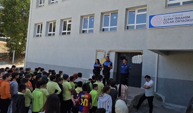 Bozüyük’te 138 öğrenciye güvenlik eğitimi
