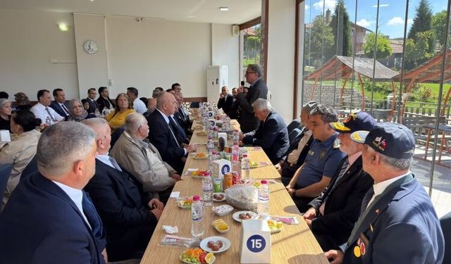 Bozüyük’te Gaziler Günü’nde gaziler ve aileleriyle buluşma