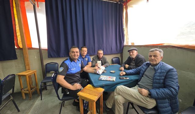 Bozüyük’te Polislerden Kıraathanelerde Güvenlik Mesaisi