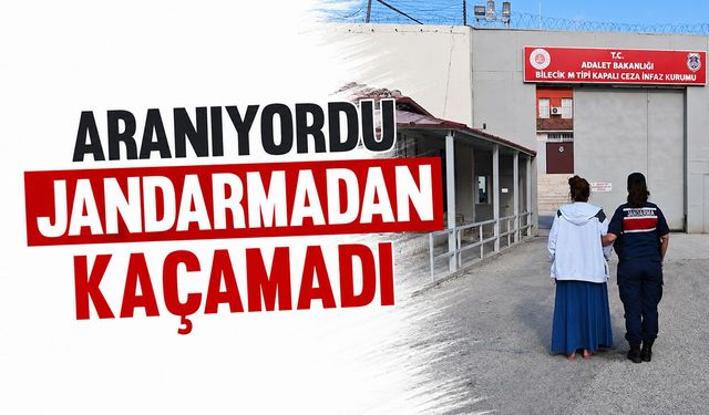 Aranıyordu jandarmadan kaçamadı