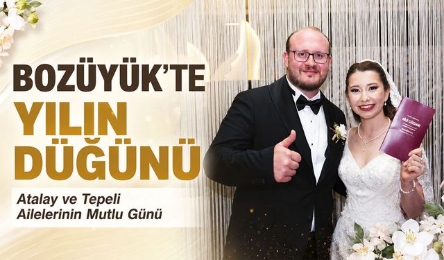 Bozüyük'te yılın düğünü